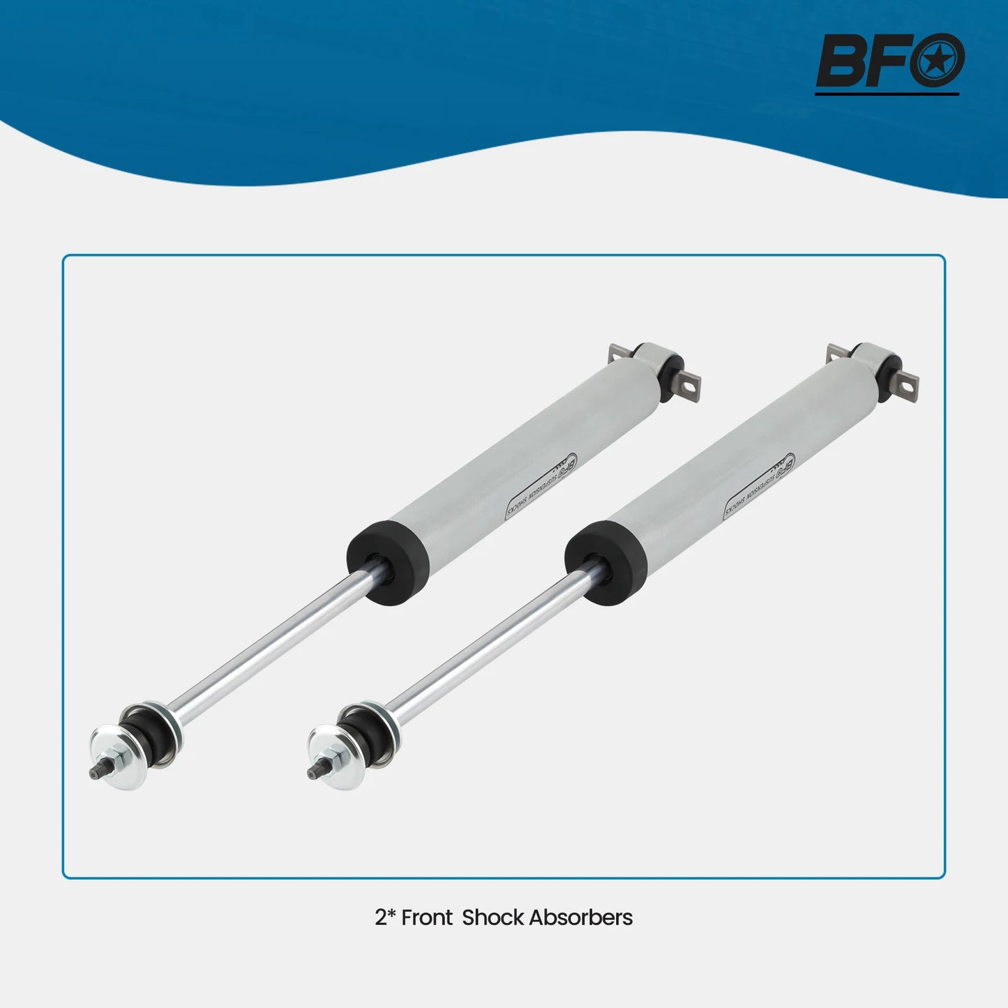 0.5-3" Front Shock Absorbers For Jeep Grand Cherokee 1986-92 Comanche MJ 1993-04