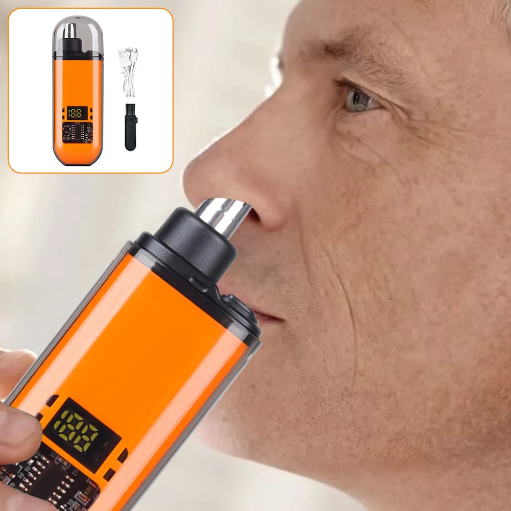 2 in 1 Electric Nose Hair Trimmer Clipper Rechargeable Multi-kinetic Shaving Unisex Automatic Washable Personal Care Appliances